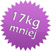 17 kg mniej